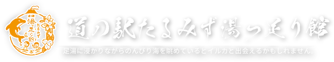 道の駅たるみず湯っ足り館