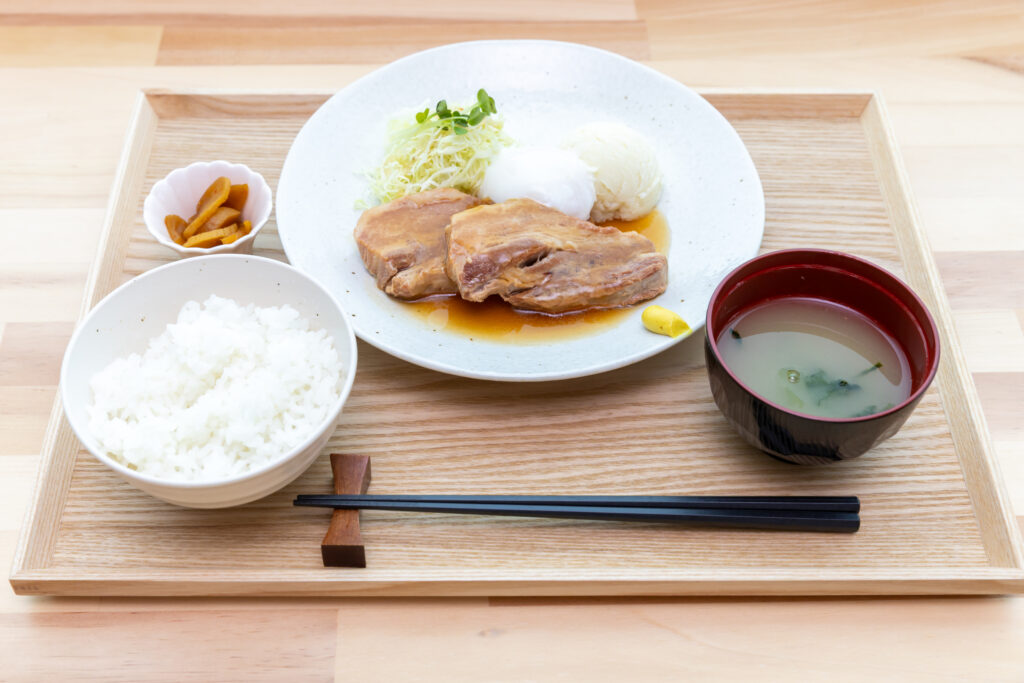 角煮定食