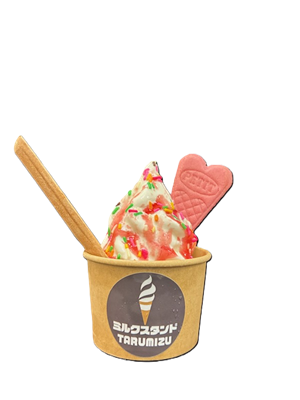 いちごミルクミニサンデー