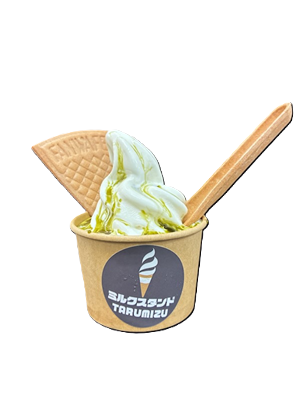 抹茶ミルクミニサンデー